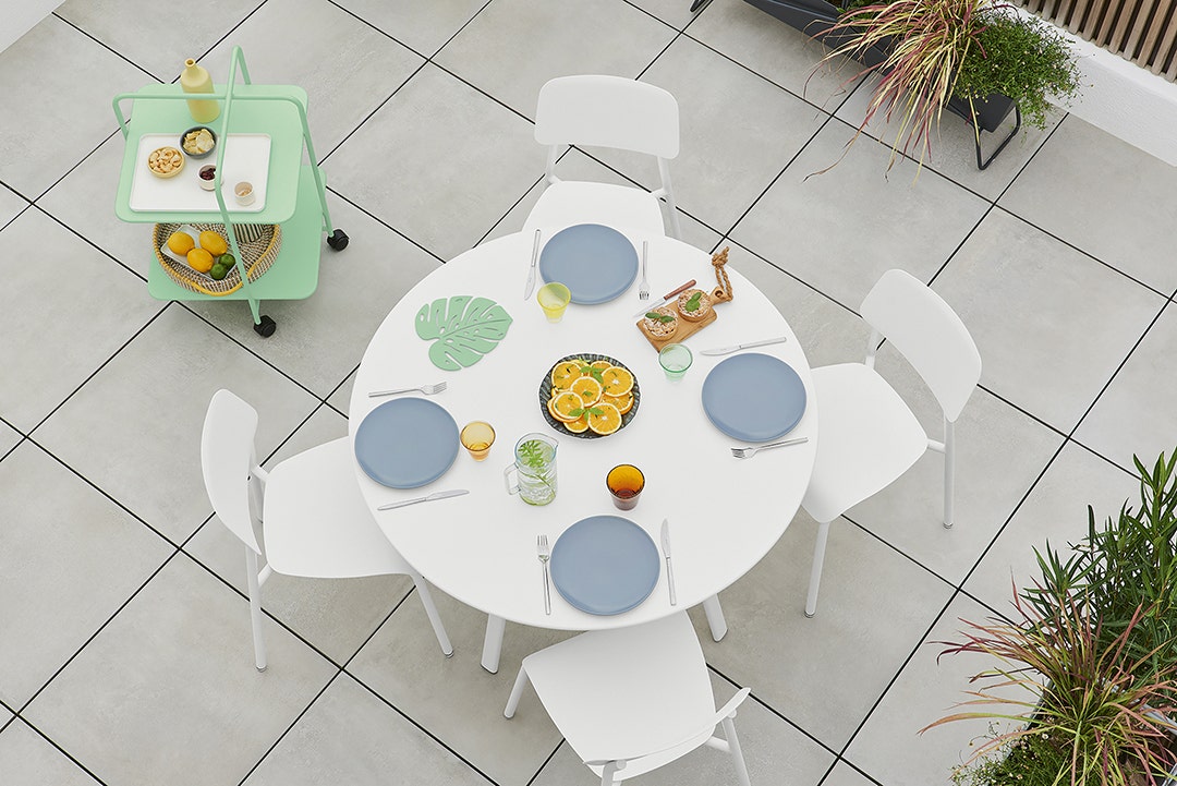 Blanc coton,Vert opaline
